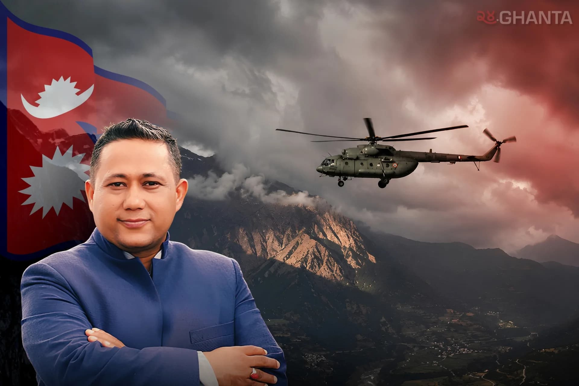 Weather Pushed Helicopter Into Nepal