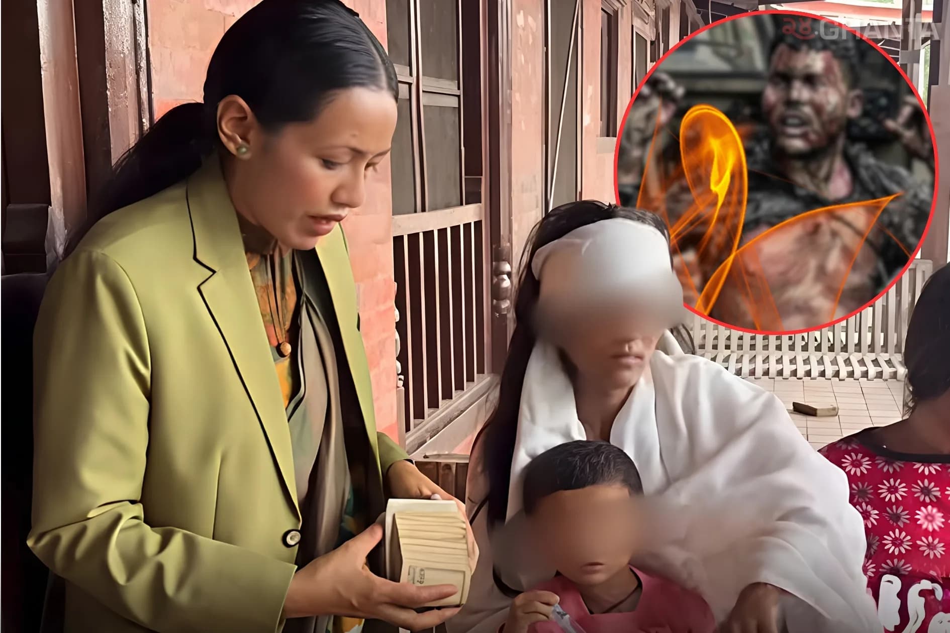 Ashika Supports Ganesh Nepali's Family
