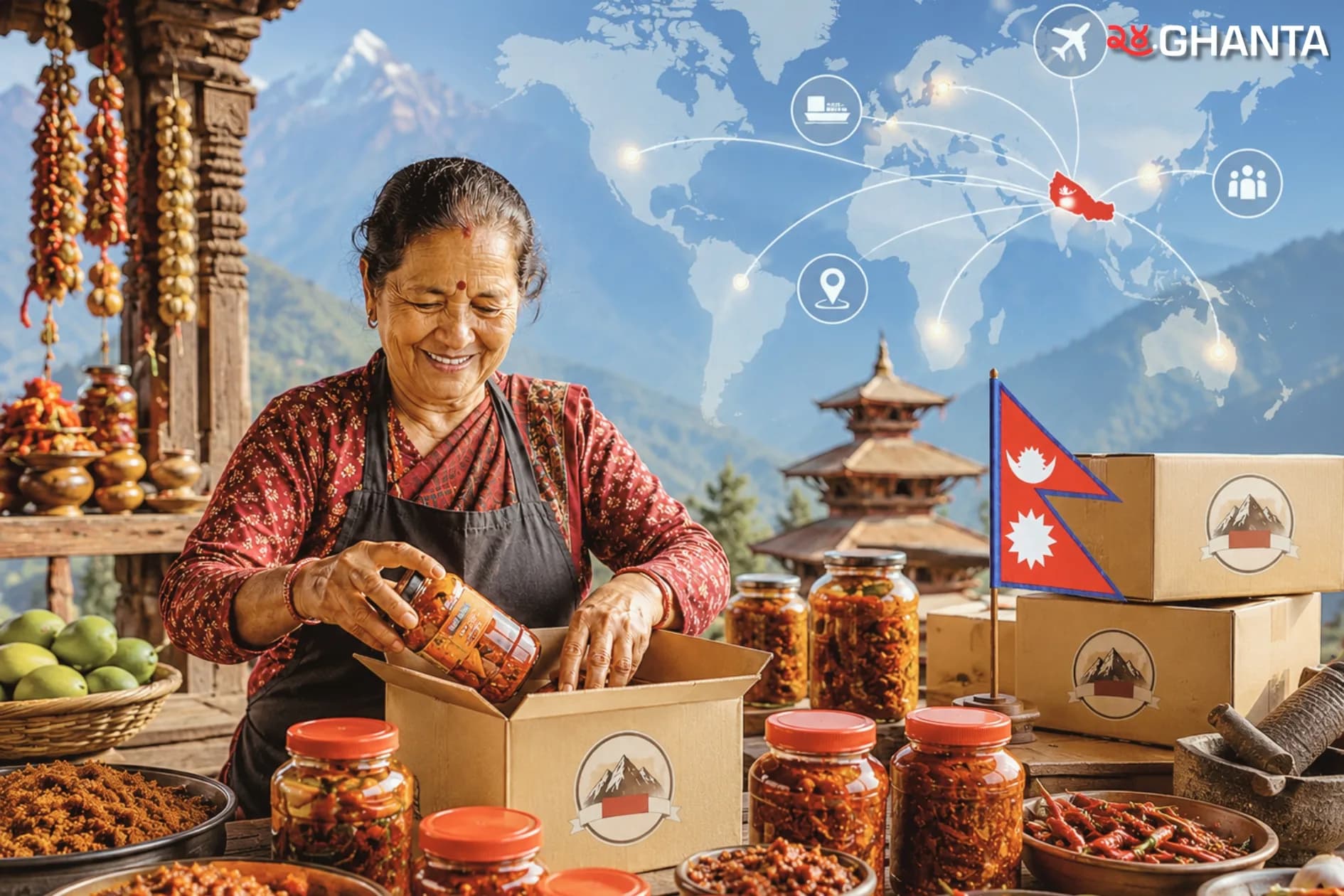 Nepali Pickles Win Global Markets
