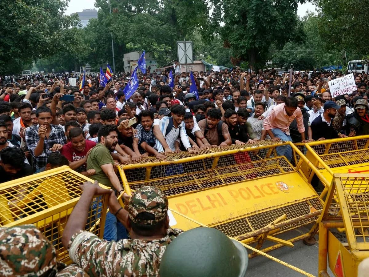 Scenes from the Protest
