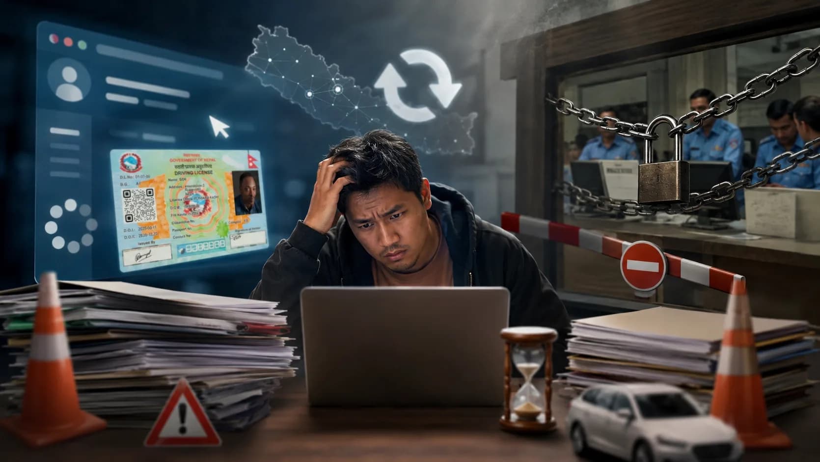 ew Online Driving License System Faces Technical Problems