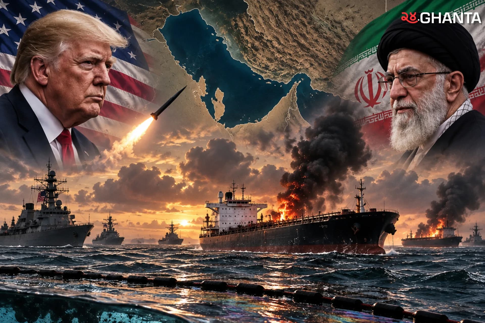 US Iran War: Hormuz Oil And Marine Crisis